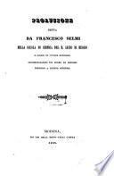 Prolusione detta da Francisc. Selmi nella scuola di Chimica del R. liceo di Reggio # incominciando un corso di Lezioni intorno o queste scienza
