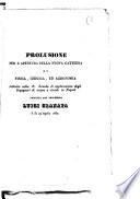 Prolusione per l'apertura della nuova cattedra di fisica, chimica, ed agronomia istituita nella R. Scuola di applicazione degli Ingegneri di acque e strade in Naspoli recitata dal professore Luigi Granata il dì 19 aprile 1830