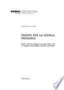 Pronti per la scuola primaria