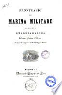 Prontuario di marina militare ad uso del guardiamarina Gaetano Poderoso