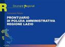 Prontuario di polizia amministrativa regione Lazio