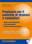 Prontuario per i controlli su immigrazione e falso documentale