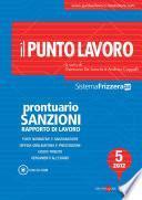 Prontuario sanzioni rapporto di lavoro