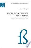 Pronuncia tedesca per italiani