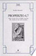 Properzio 4,7