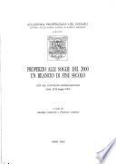 Properzio alle soglie del 2000: un bilancio di fine secolo