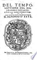 Prose del sig. Leandro Bouarini, il Furioso Insensato, academico perugino