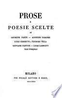 Prose e poesie scelte