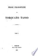 Prose filosofiche