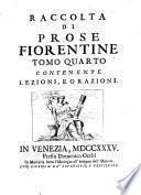 Prose Fiorentine