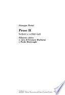Prose