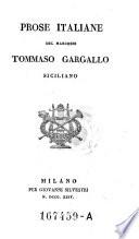 Prose italiane