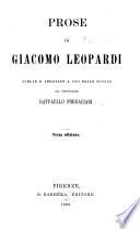 Prose scelte e annotate..