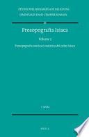 Prosopografia Isiaca