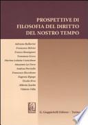 Prospettive di filosofia del diritto del nostro tempo