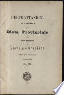 Protocolli di sessione ... della dieta provinciale delle contre principesche di Gorizia e di Gradisca