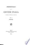 Protocollo della Giovine Italia (Congrega centrale di Francia).