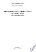 Protovillanoviani e/o protoetruschi