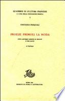 Proust, Primoli, la moda