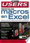 Libro Proyectos con Macros en Excel