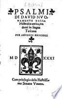 Psalmi di David