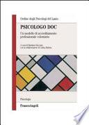 Psicologi DOC. Un modello di accreditamento professionale volontario