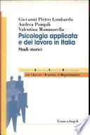Psicologia applicata e del lavoro in Italia