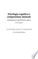 Psicologia cognitiva e composizione musicale