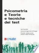 Psicometria e teorie e tecniche dei test