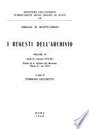 Pubblicazioni degli archivi di Stato