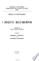 Pubblicazioni degli archivi di Stato
