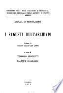 Pubblicazioni degli archivi di Stato