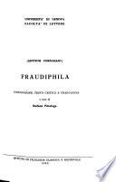 Pubblicazioni dell'Istituto di filologia classica e medievale