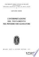 Pubblicazioni dell'Istituto di storia del diritto italiano