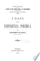Pubblicazioni della R. Università degli studi di Firenze