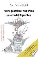 Pulizie Generali di fine Prima (e Seconda) Repubblica