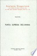 Punta suprema dell'anima