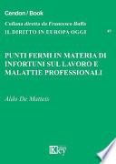 Punti fermi in materia di infortuni sul lavoro e malattie professionali