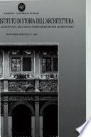 Quaderni dell'Istituto di storia dell'architettura