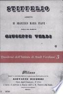Quaderni dell'Istituto di Studi Verdiani - n. 3