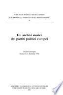 Quaderni della Rassegna degli archivi di Stato