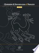 Quaderni di archeologia d'Abruzzo. Notiziario della Soprintendenza per i Beni Archeologici dell'Abruzzo (2012)