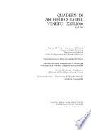 Quaderni di archeologia del Veneto