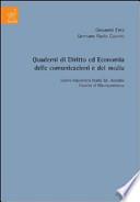 Quaderni di diritto ed economia delle comunicazioni e dei media