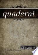 Quaderni di Inschibboleth, n. 9, 2018-1. Invisibile ed esperienza
