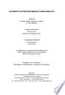 Quaderni di letterature iberiche e iberoamericane