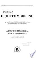 Quaderni di oriente moderno