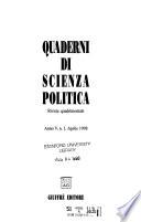 Quaderni di scienza politica
