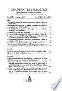 Quaderni di semantica