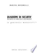 Quaderni di sicurtà